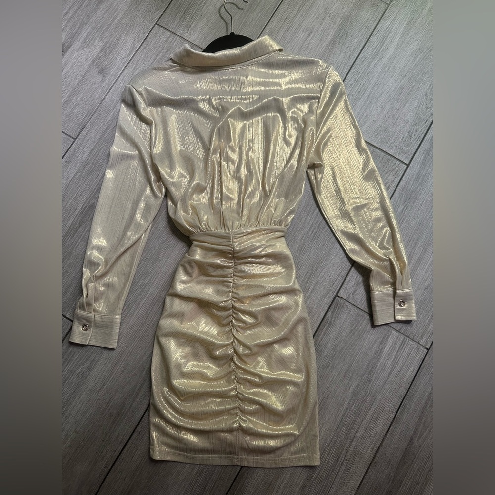 Gold sparkly party dress Size XS